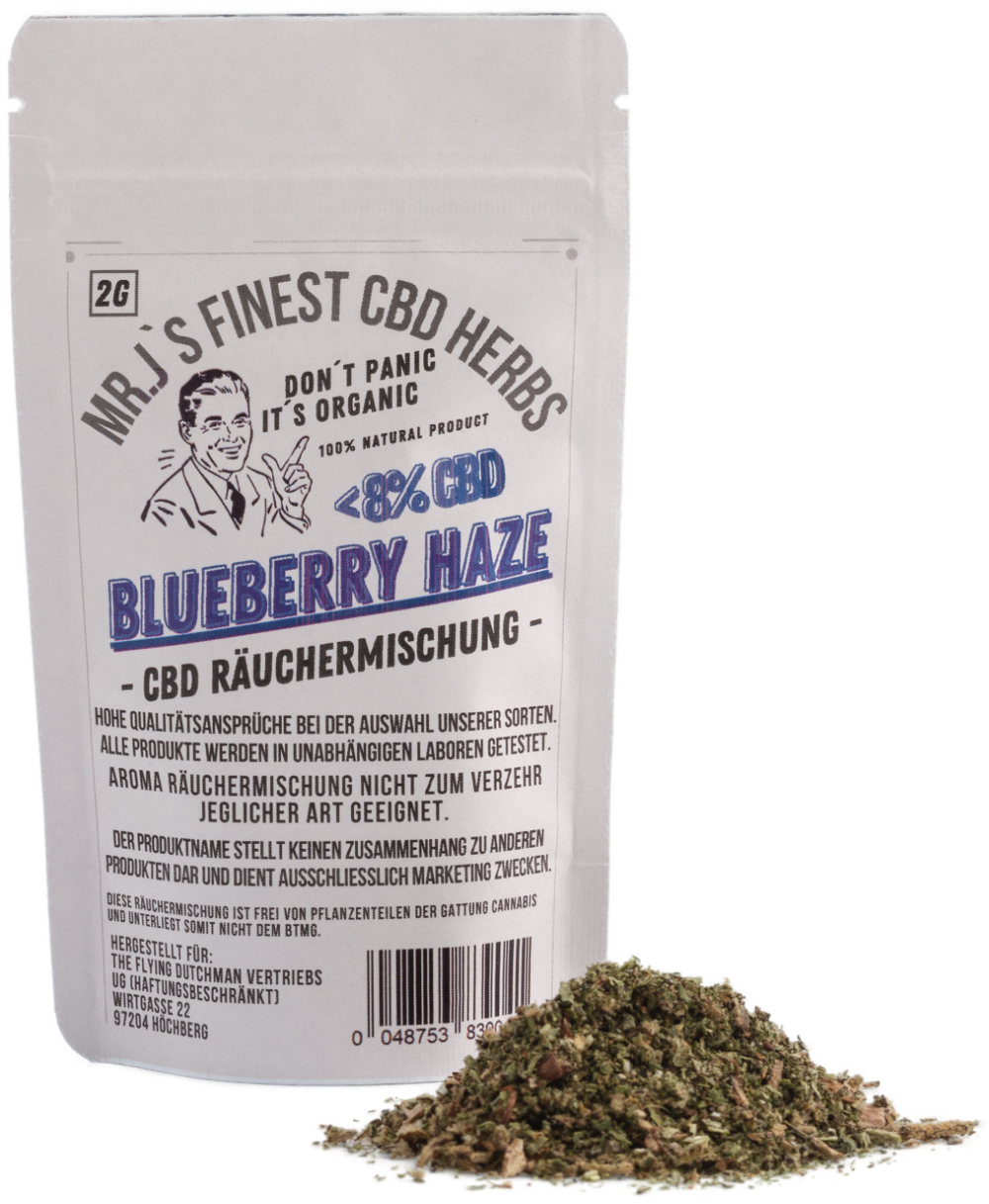 CBD Aromakräuter Blueberry Haze 2g